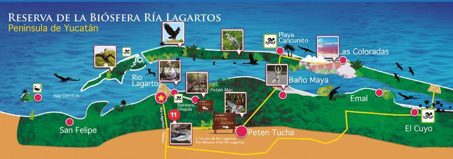Casa Laguna Lagartos Hotel Río Lagartos Exterior foto